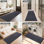 BEQHAUSE Dirt Trapper Door Mat 32" x 72", Doormat Non-Slip Entryway Rugs - Image 8