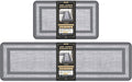 Mattitude Kitchen Mats Set of 2 Cushioned Rugs 0.47 inch Thick Anti-Fatigue Mats by Mattitude