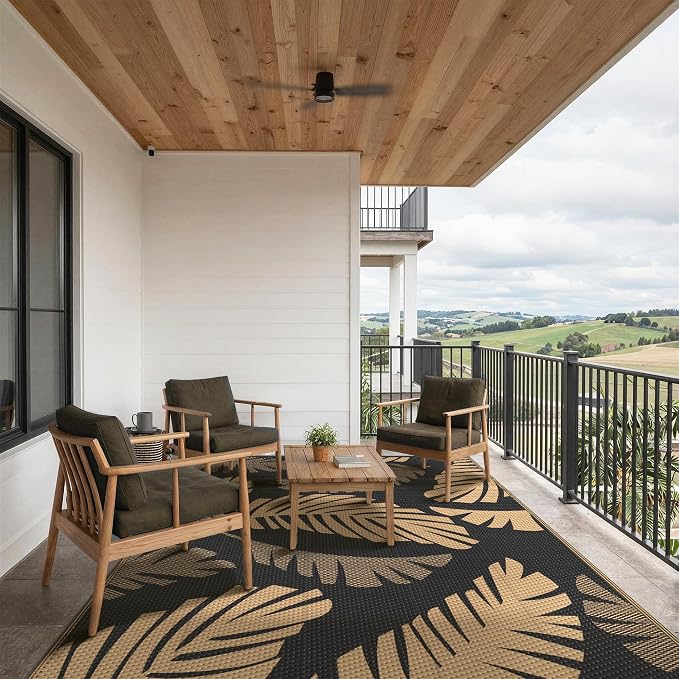 GENIMO Waterproof Outdoor Rug 9' x 12' - Image 6