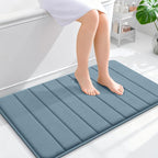 OLANLY Memory Foam Bath Mat 36x24, Super Soft Absorbent Bathroom Rugs, Quick Dry by OLANLY