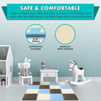 ProSource Baby Play Mat, Soft Foam Floor Tiles - Image 4