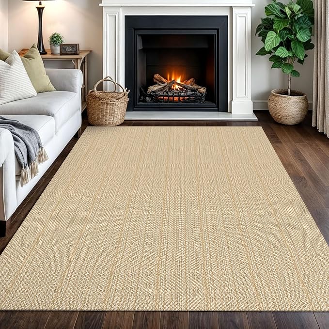 IOHOUZE Washable Area Rug 5x7 Non Slip Rubber Backed Rugs by iOhouze