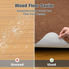 Placoot Desk Chair Mat for Hardwood Floor Corduroy Surface 1/6" Thick 55"x35" - Image 3