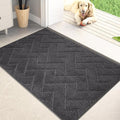PURRUGS Dirt Trapping Door Mat 24" x 35.5", Non-Slip Machine Washable Entry Rug by PURRUGS