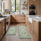GENIMO Kitchen Mats for Floor 2PCs, Washable Anti Fatigue Mat for Cushioned - Image 6
