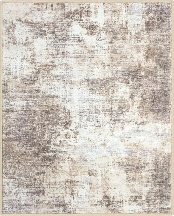 IOHOUZE Abstract Area Rug 4x5 Ft Washable Rugs - Image 9