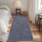 ROYHOME Modern Rug 2x6 Runners for Hallways, Abstract Kitchen Runner Rugs Non - Image 3