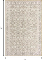 SIILOOM 2x3 Washable Rug Soft Area Rug - Image 2