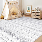cotiled 8x10 Area Rugs Living Room Rug: Washable Boho Rugs - Image 7