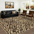 BESTSWEETIE Area Rug 8x10 Rug Machine Washable Non-Slip Low Pile Print Pattern by BESTSWEETIE