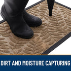 OLANLY Door Mat Indoor Outdoor Entrance, Waterproof All-Weather All-Season - Image 5