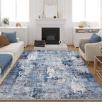 Rugcomf 8x10 Rug Washable Boho Rug Soft Large Area Rug Non-Slip Non-Shedding by Rugcomf