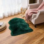 EasyJoy Ultra Soft Fluffy Shaggy Area Rug Faux Fur Rug Chair Cover Seat Pad - Image 5