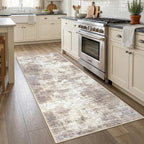 IOHOUZE Abstract Runner Rug 3x7 Ft Washable Runners - Image 2