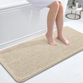 OLANLY Bathroom Runner Rugs 47x20, Extra Soft Absorbent Chenille Bath Rugs by OLANLY