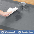 UKISS 9/10"" Extra Thick Cushioned Anti Fatigue Kitchen Mat, Waterproof High - Image 5