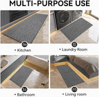 Kitchen Runner Rugs and Mat Non Slip Washable, Super Absorbent Long Kitchen Mats - Image 8