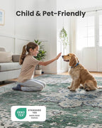 AMADA HOMEFURNISHING 6x9 Area Rug, Washable Low-Profile Large Area Rug - Image 8