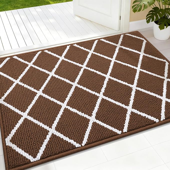 Finchitty Indoor Door Mat, Dirt Resistant and Absorbent, Low-Profile, Washable by Finchitty