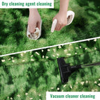 PAGISOFE Fluffy Dark Green Rugs - Image 6