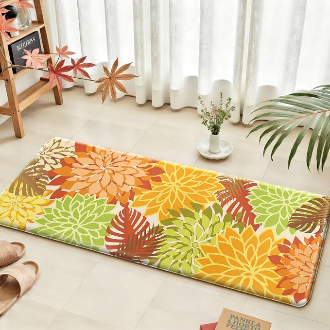 Arenarug Kitchen Mats for Floor 2PCS Cushioned Anti Fatigue Kitchen Mats - Image 3