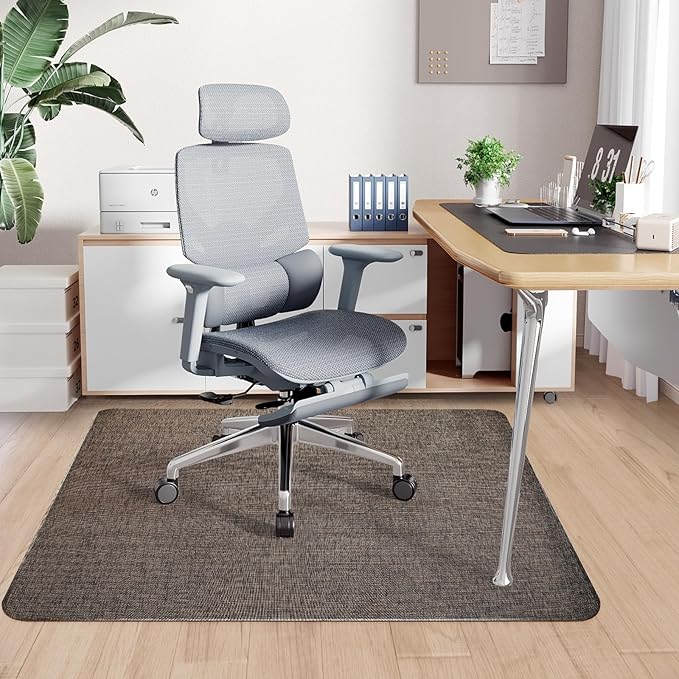 Sycoodeal Office Chair Mat for Hardwood & Tile Floor, Computer Gaming Chair Mat - Image 4