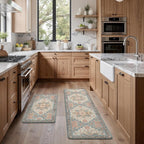 GENIMO Kitchen Mats for Floor 2PCs, Washable Anti Fatigue Mat for Cushioned - Image 6