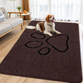 Smiry Dog Door Mat for Muddy Paws, Absorbent Dirt Trapper Non Slip Quick Dry by Smiry