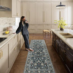 Washable Runners for Hallways Kitchen Rug: 2'x10' Runner Rugs Stain Resistant - Image 2