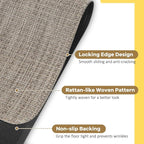 BesWin Large Office Chair Mat for Hardwood Floor, Heavy Duty Anti-Slip Floor - Image 3