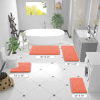 OLANLY Large Bathroom Rugs 70x46, Extra Soft Absorbent Chenille Bath Rugs - Image 2