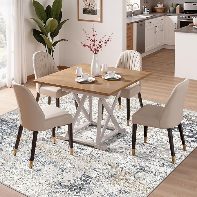 DMOYEST Square Area Rug Living Room Rugs - Image 4