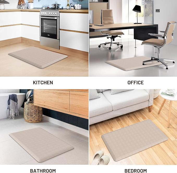 HappyTrends Kitchen Runner Rugs Anti-Fatigue mats, 17.3"x 28", Non Slip - Image 7