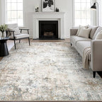 6x9 Area Rug Living Room Rug: Washable Modern Abstract Soft Thin Rug Indoor by FXRHLP