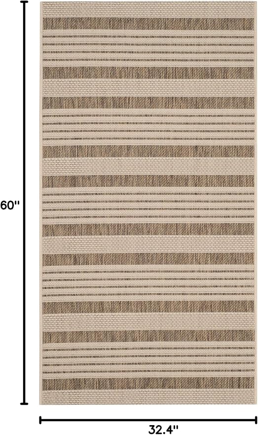 SAFAVIEH Washable Rug Outdoor Courtyard Collection - Image 2