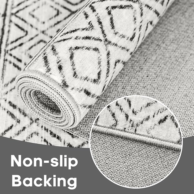 2x3 Entryway Rug Washable - Image 7
