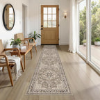 Vintage Hallway Runner Rug 2x8: Large Soft Washable Entryway by COTILED