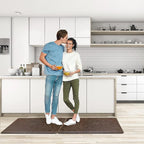 KMAT 2PCS Kitchen Mat Cushioned Anti-Fatigue Floor Mat, Waterproof Non-Slip - Image 6