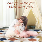Super Soft Rug for Bedroom, 8x10 Ft Rainbow Area Rug Classic Checkered Shaggy - Image 7