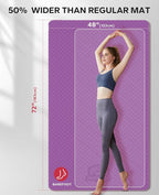 HAPBEAR Extra Large Yoga Mat - Image 2