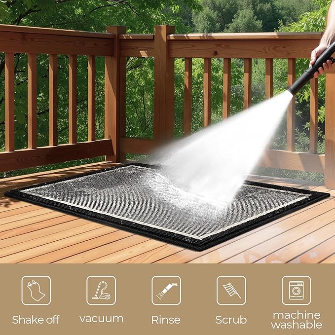 GRANNY SAYS SAYS Door Mat, Dirt Absorb Front Door Mat Outside Entrance - Image 5