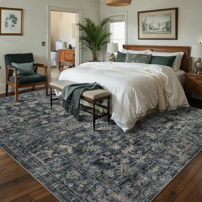 Rugxara 8x10 Area Rugs for Living Room Bedroom, Large Washable Rug, Non Slip & - Image 4