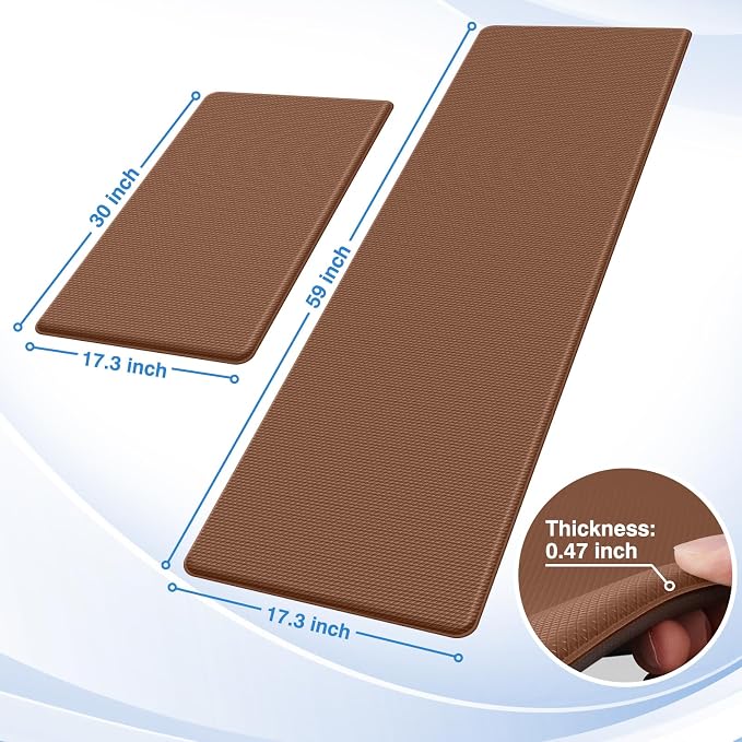 StepRite Kitchen Mats, Cushioned Anti Fatigue Kitchen Mats - Image 2