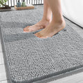 OLANLY Bathroom Rugs 34x21, Extra Soft Absorbent Chenille Bath Rugs, Rubber by OLANLY