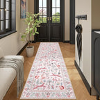 DUKINO 2.6x8 Rug for Hallway, Washable Kitchen Runner Rug - Image 5