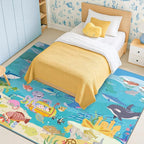 5x7 Ocean Rug for Kids Room – Large Play Mat - Image 6