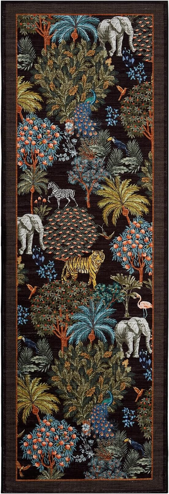 GarveeHome Jungle Rug 2.5x10 Kitchen Runner Rug Non Slip Washable Runners - Image 4