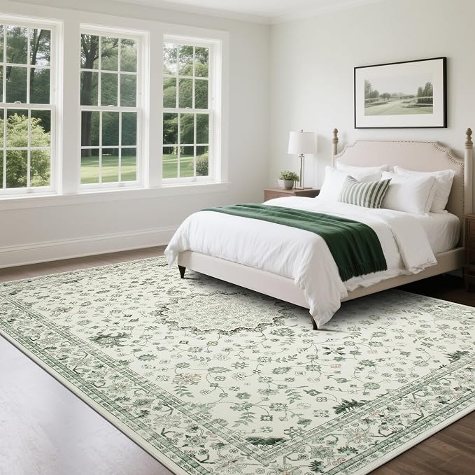 Srugn Washable Rugs 8x10 Area Rugs - Image 7