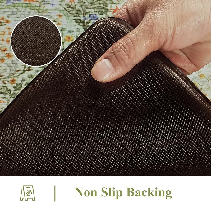 Collive Anti Fatigue Mats for Kitchen Floor, Waterproof Non Skid Kitchen Rugs - Image 4