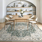 Vintage Living Room Area Rug 10x14 - Image 8